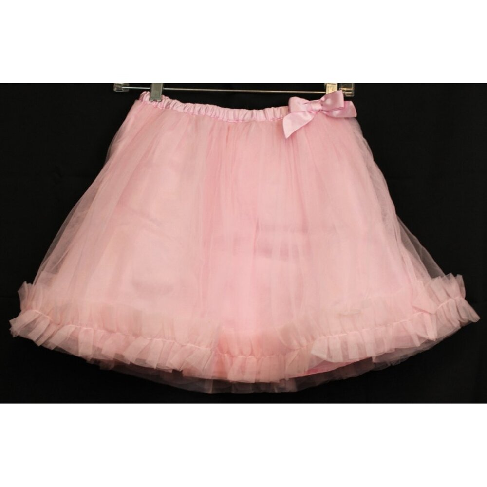 NWT 2008 Gymboree Pink Crinoline Tutu Skirt sz 7 Birthday Bow Dance Ballerina
